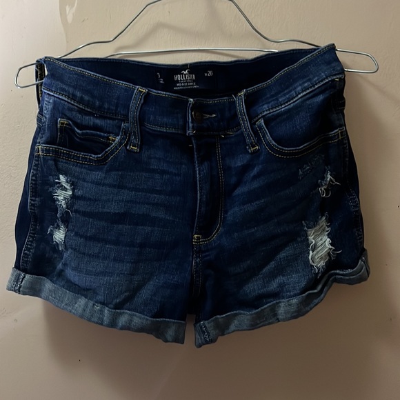 Hollister woman’s Jean shorts size 3 W26 - Picture 1 of 4